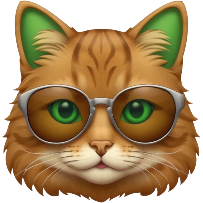 Cat wearing sunglasses emoji