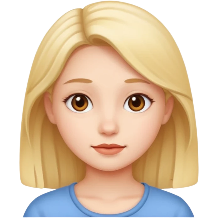 Garota fofa emoji