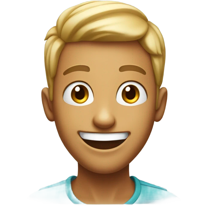 Mischievously excited ￼ emoji