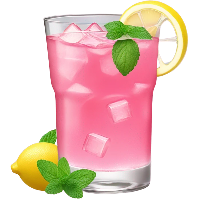 Pink lemonade  emoji