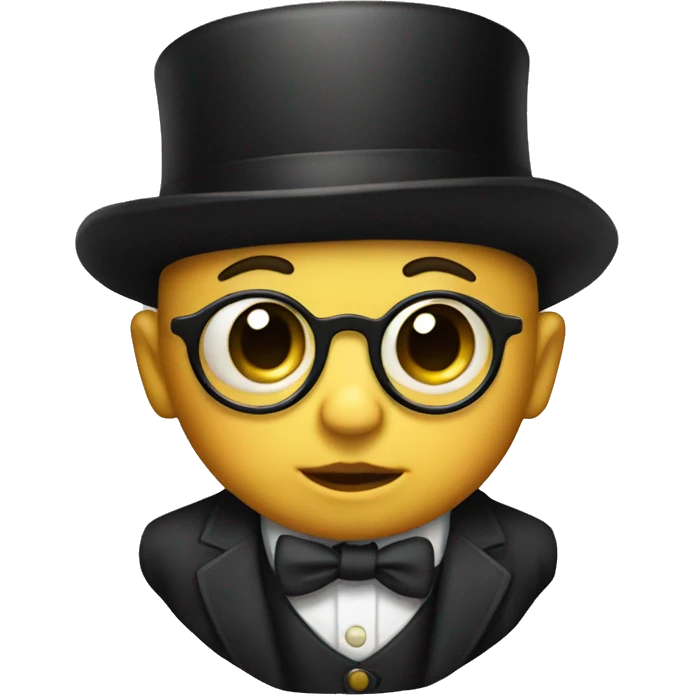 Baby with a monocle  emoji