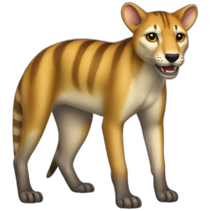 thylacleo full-body emoji