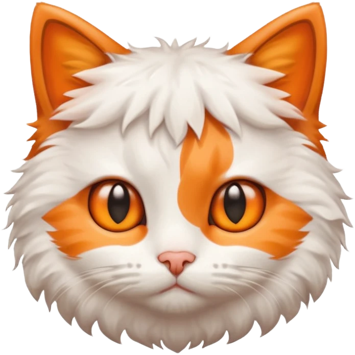 kitten stare face emoji