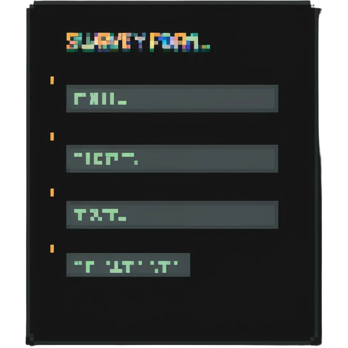 survey form emoji