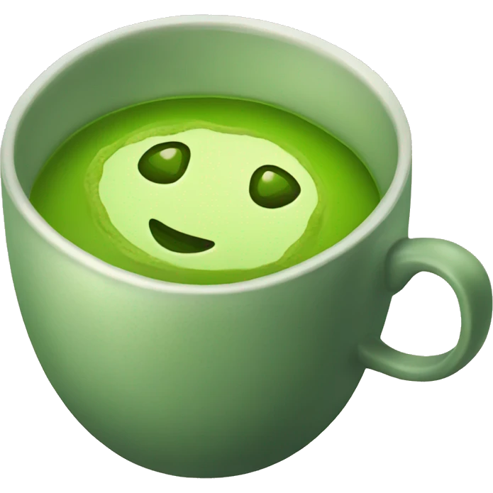 Matcha tea  emoji
