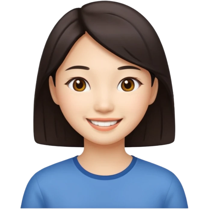 chica aseatica emoji