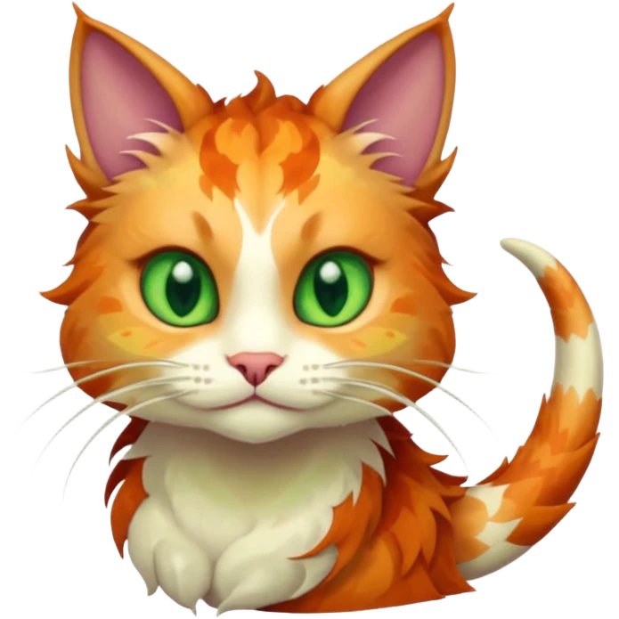 dragon cat emoji