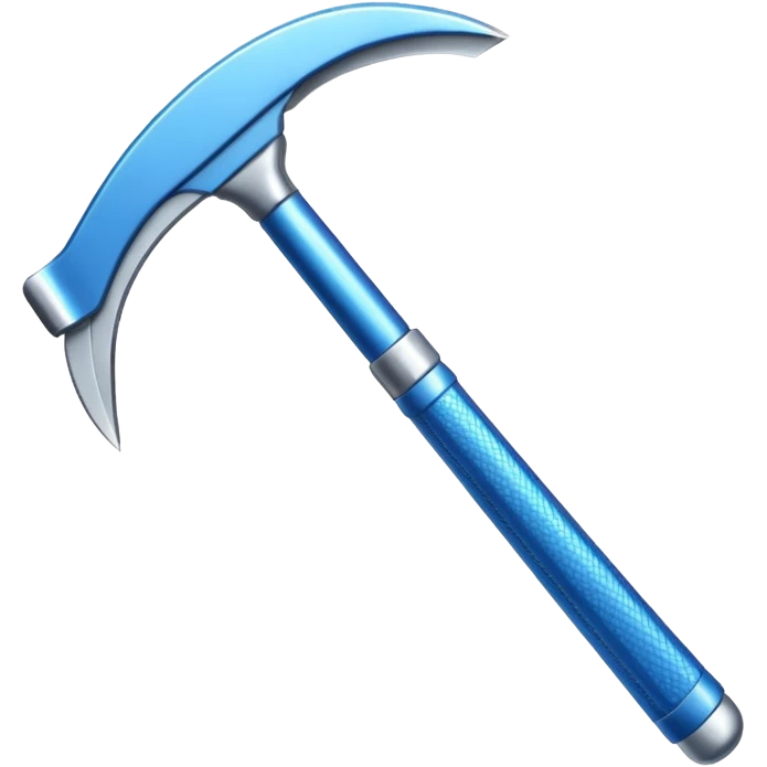 blue razor emoji