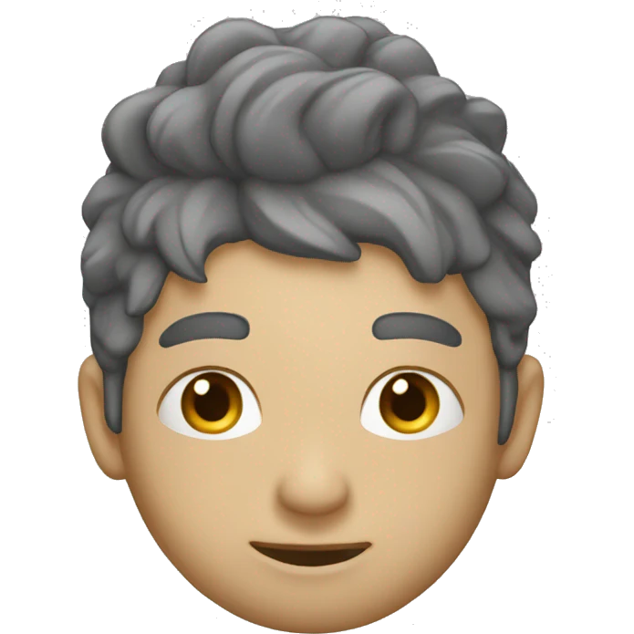 concentración mirando emoji