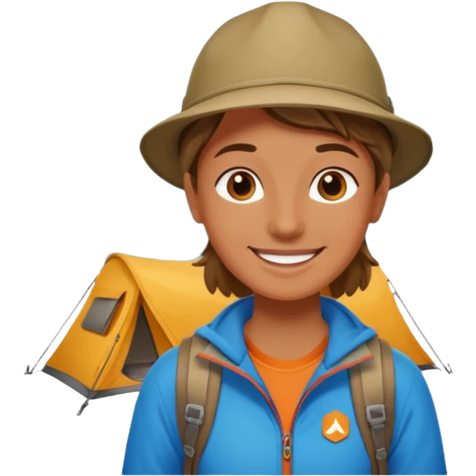 ⛺️+😍 emoji