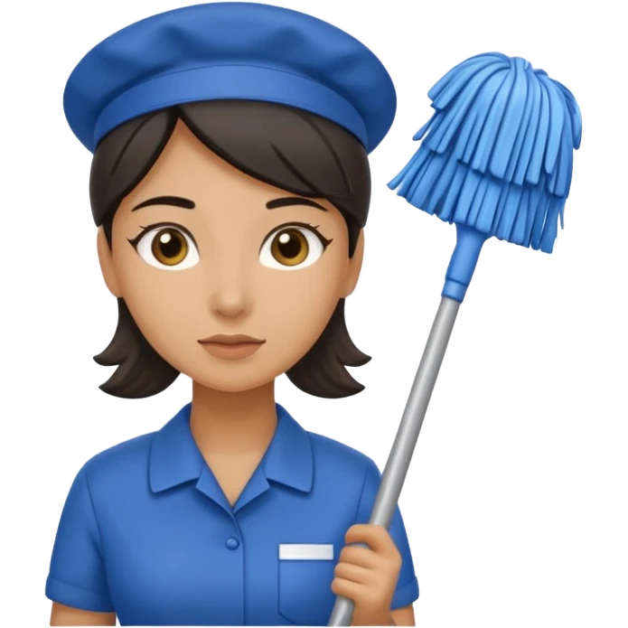 Janitress emoji