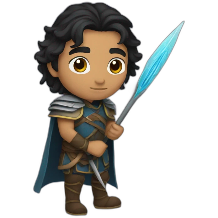 Kaladin with spear emoji