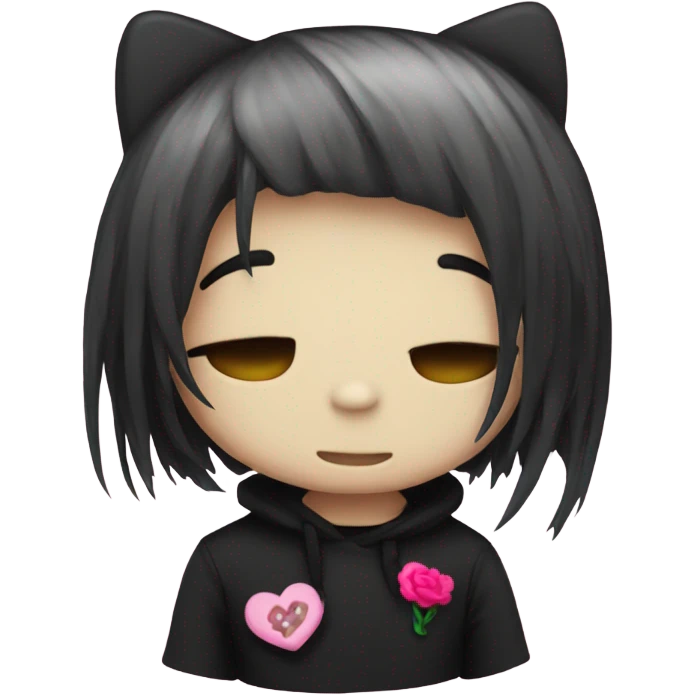 hello kitty emo emoji