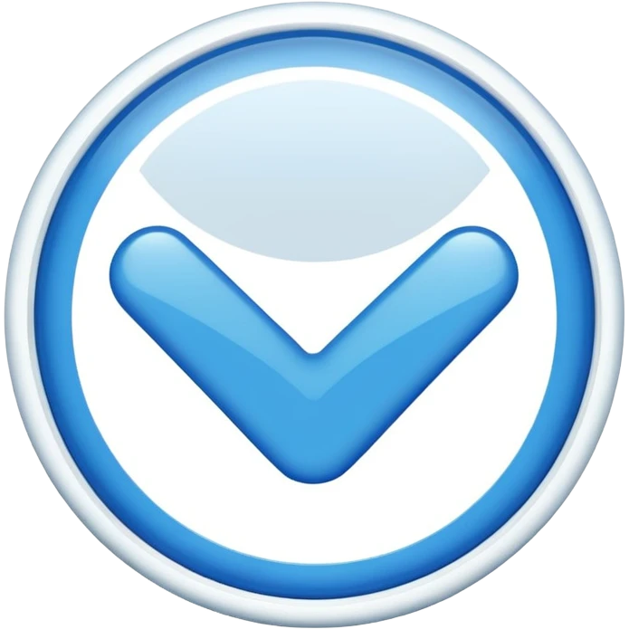 Create a blue checkmark for the nickname, do 1 in 1 as in tiktok emoji
