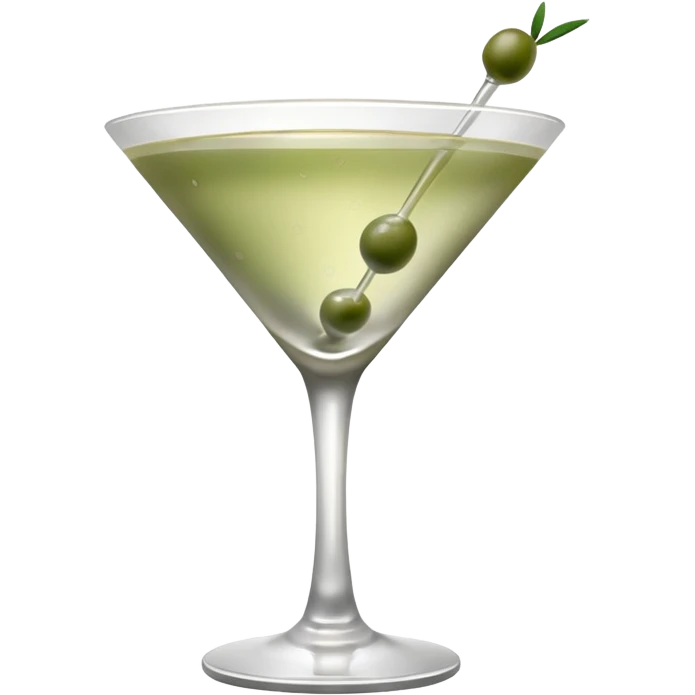 aestetic dirty martini glass emoji