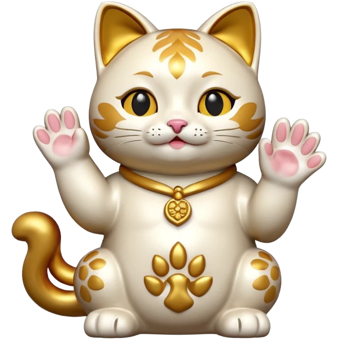 Maneki cat emoji