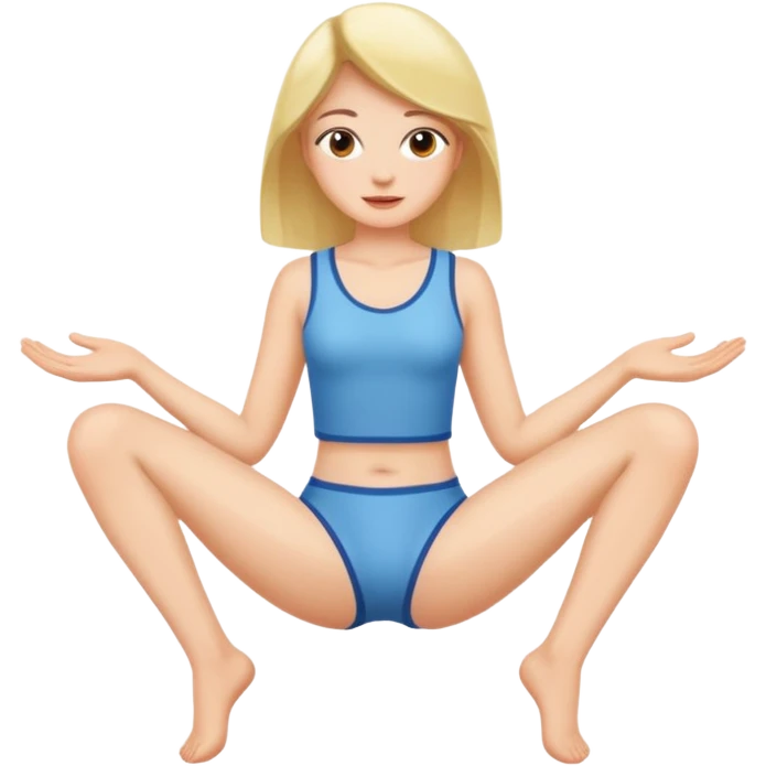 SPread legs emoji
