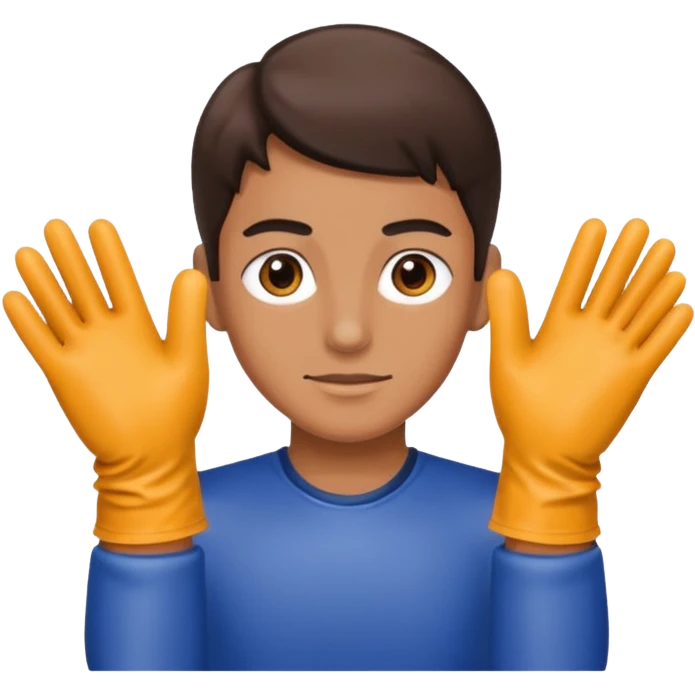 Cleaning emoji