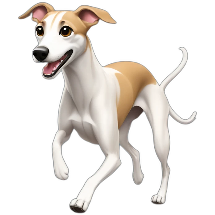 findle brawn whippet running emoji