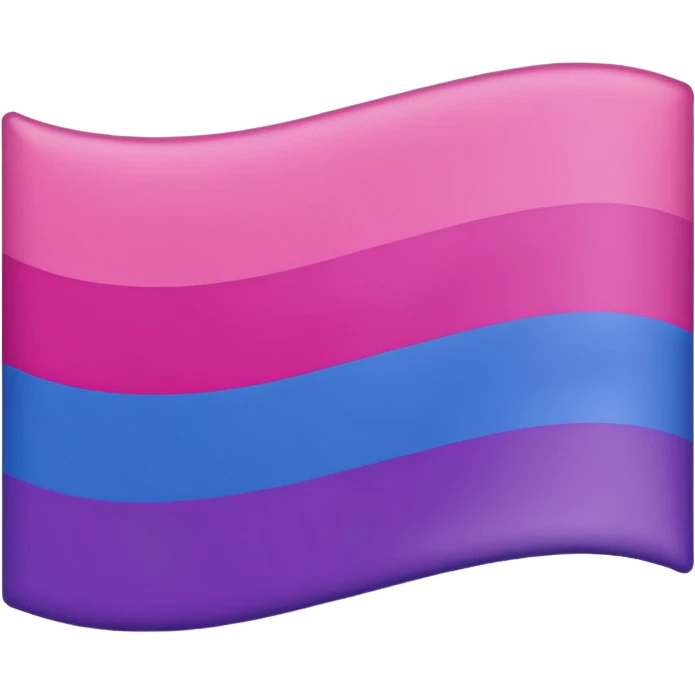 A bisexual flag emoji