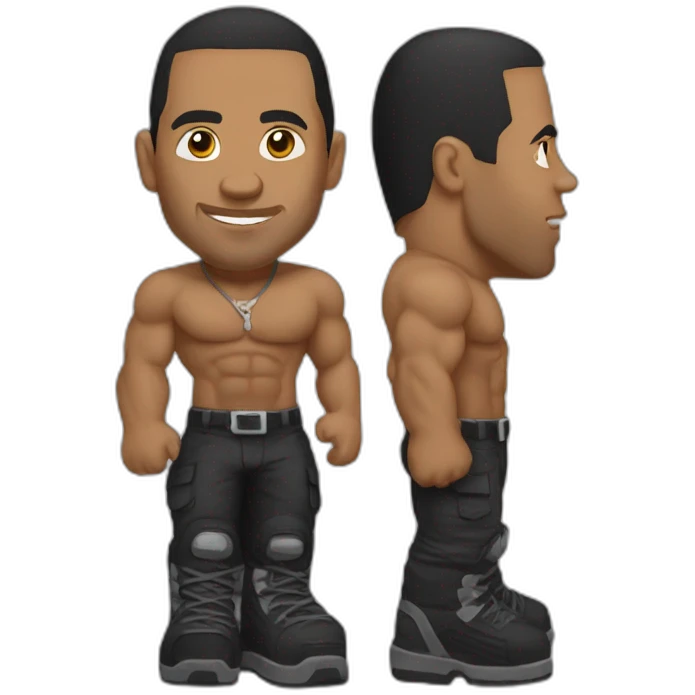 The rock sus emoji