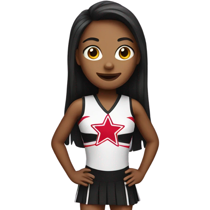 Allstar cheerleader emoji