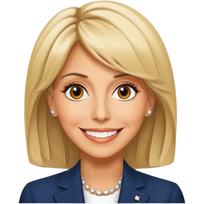 Un emojin de Brigitte Macron  emoji