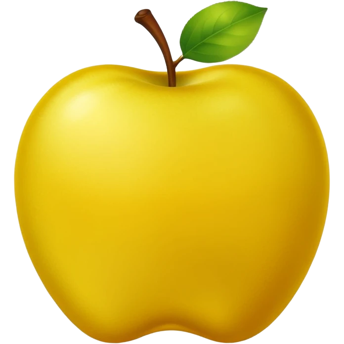 yellow apple golden delicious  emoji