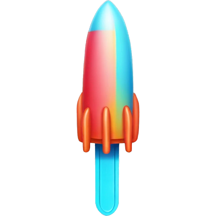popsicle rocket emoji