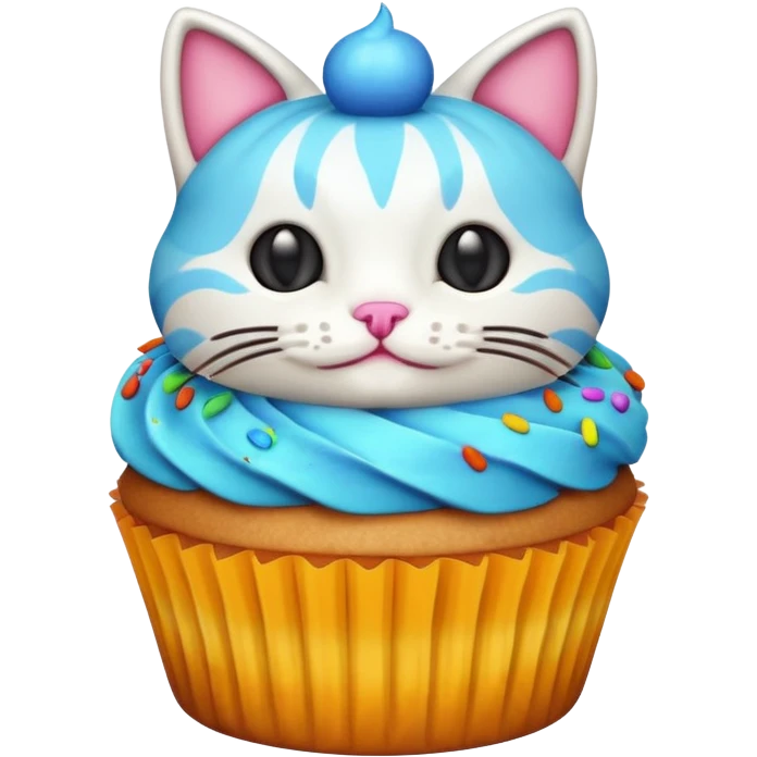 cat cupcake emoji