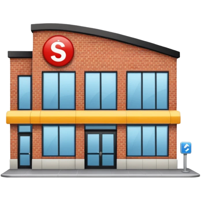 SUPER MARKET🛒 BUILDING  emoji