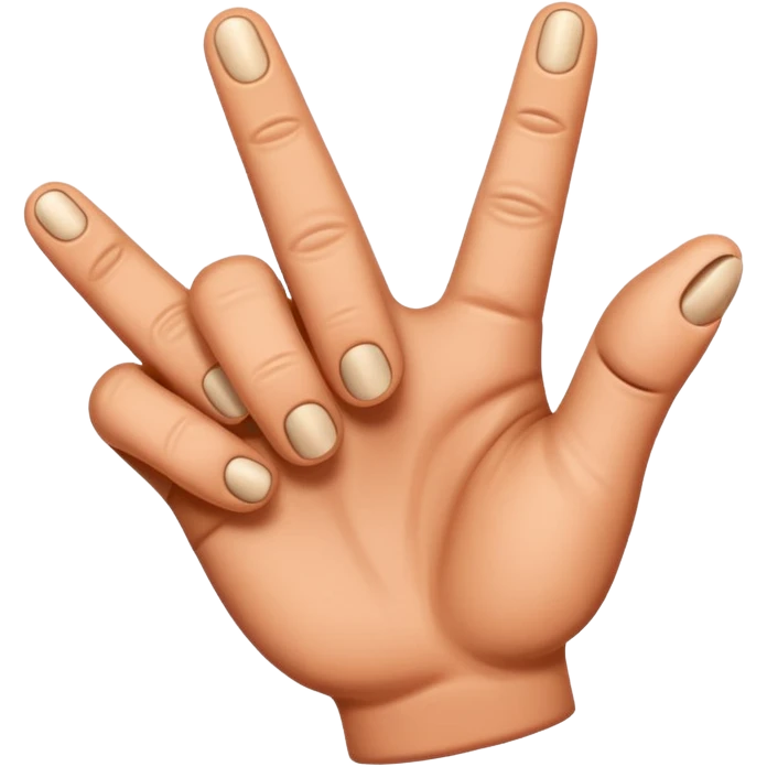 gun fingers emoji
