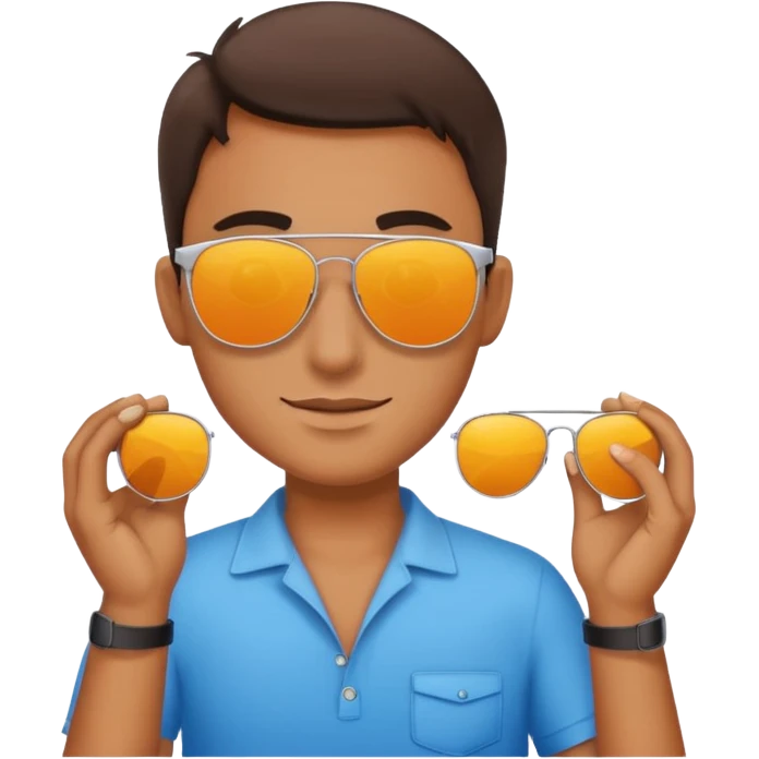 😎 🤏 emoji