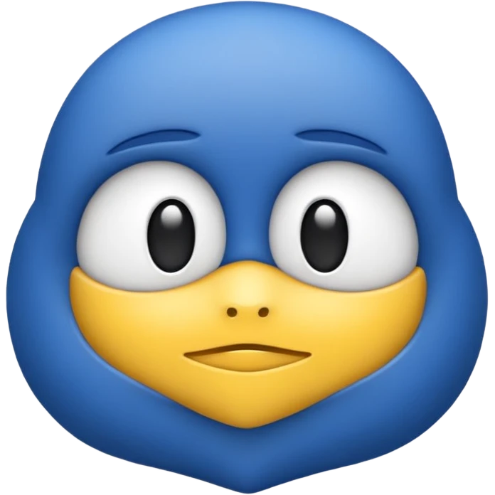 синий круг в котором белая галочка emoji