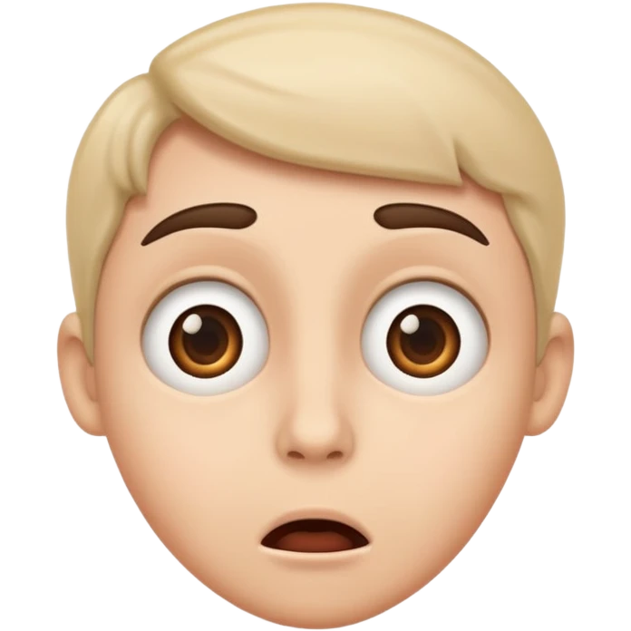 more surprised face emoji