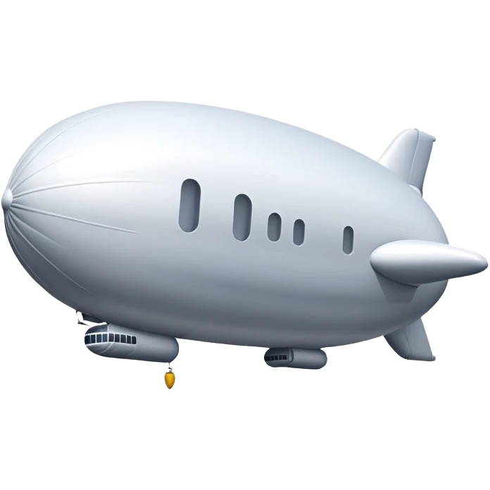 a blimp  emoji