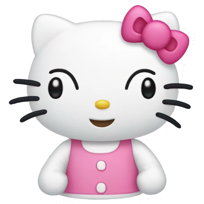 Hello kitty emoji