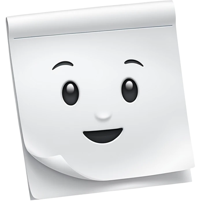 Paper emoji