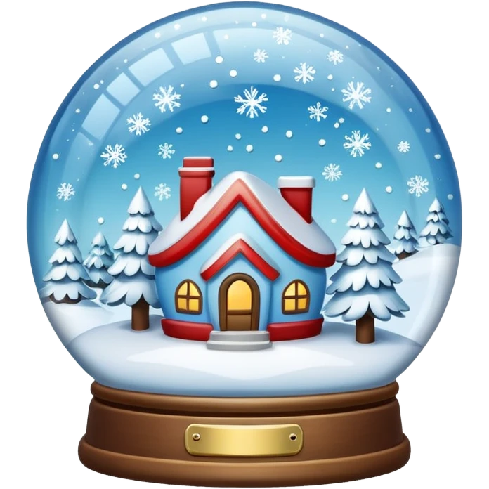 snow globe emoji