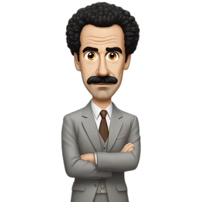 Borat not so nice emoji