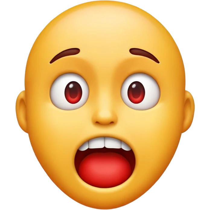 An emoji face that is choking themselves  emoji
