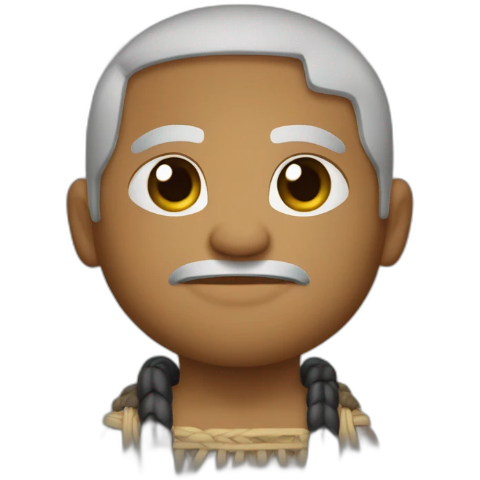 Māori with Mataora emoji