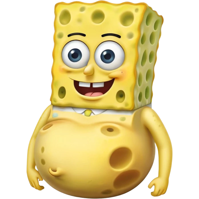 spongebob pregnant  emoji