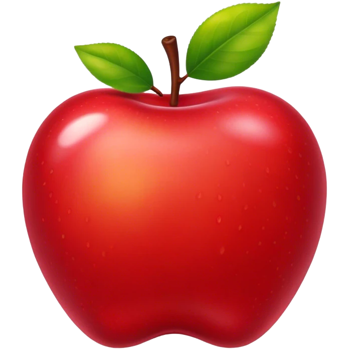 apple fruit emoji
