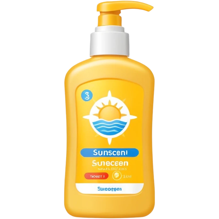 sunscreen emoji