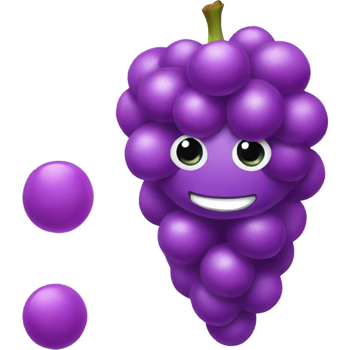 grape bubblegum emoji