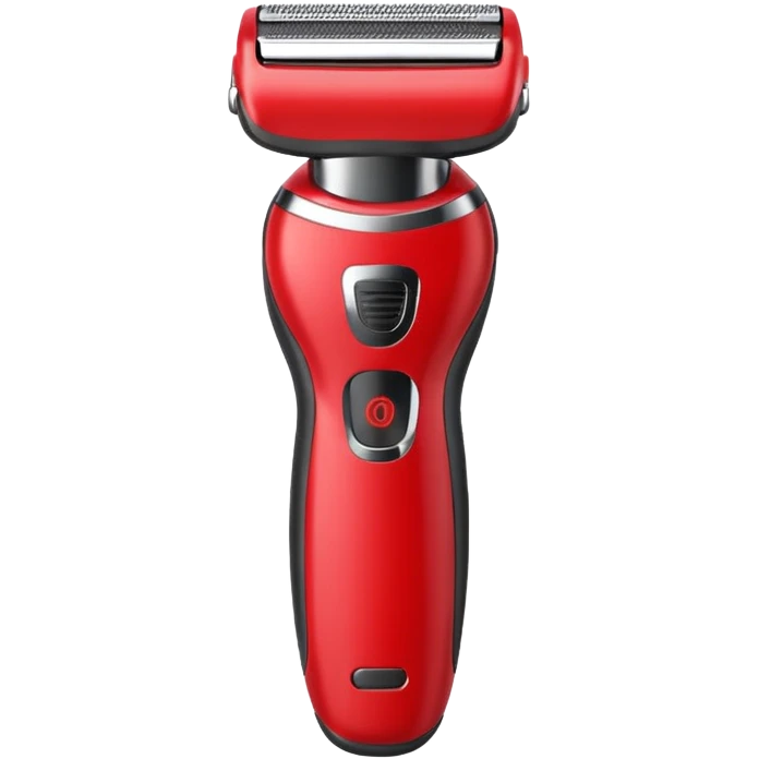 shaving machine red emoji