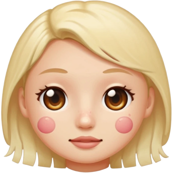 pimple patche sticker (feminine) emoji