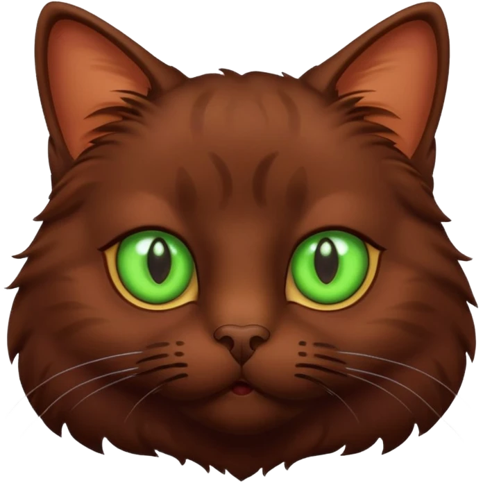 chocolate cat emoji