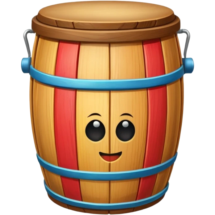 play colorful tambor emoji